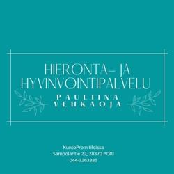 Hieronta- ja hyvinvointipalvelu Pauliina Vehkaoja