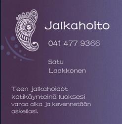 Jalkahoito Satu Laakkonen