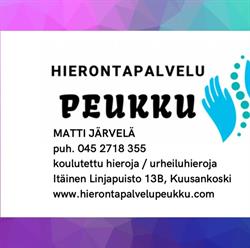 Hierontapalvelu Peukku